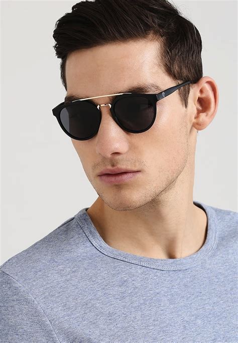 LUNETTES DE SOLEIL NOIR DE LUXE POUR HOMME 